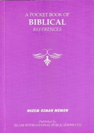 Biblical References Pocket Book