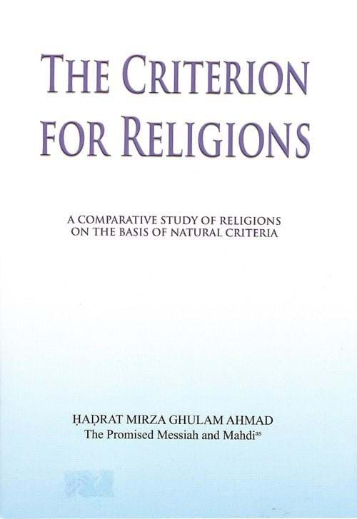 The Criterion for religions